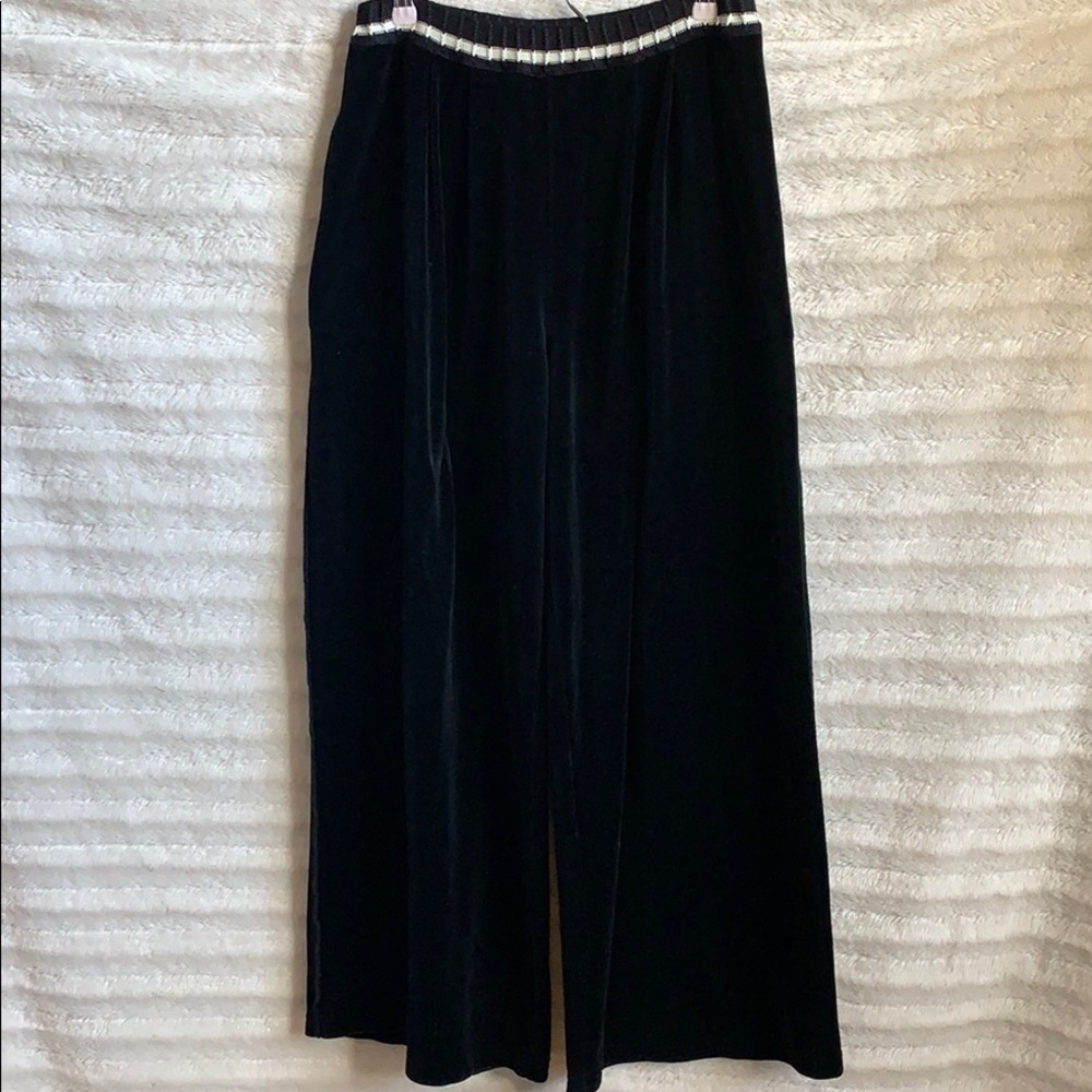 Sonia Rykiel Paris Velour Flow Pants